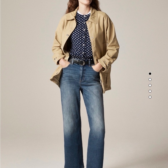 J. Crew Curvy Slim-Wide Jeans - Picture 2 of 7
